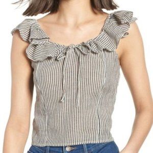 BP. Ruffle Neck Top P1